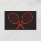 Tennis - Klassiek Visitekaartje (Achterkant)