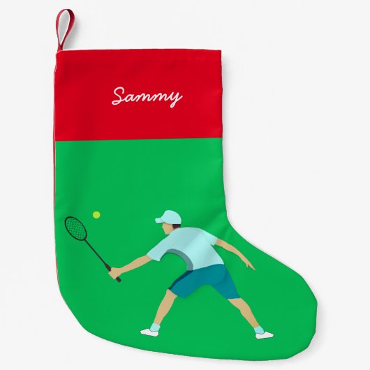 Tennis Kleine Kerstsok (Voorkant)