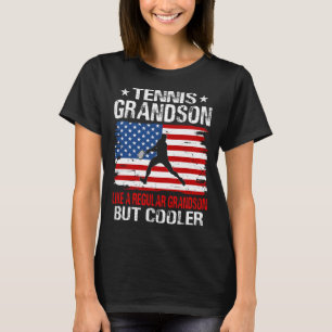 Tennis kleinzoon als een gewone kleinzoon alleen C T-shirt