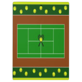 Tennis Klembord (Achterkant)