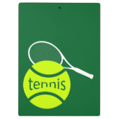 Tennis Klembord (Achterkant)