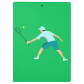Tennis Klembord (Achterkant)