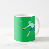Tennis Koffiemok (Voorkant rechts)