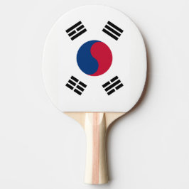 Tennis Koreaans Team Paddle Tafeltennisbatje