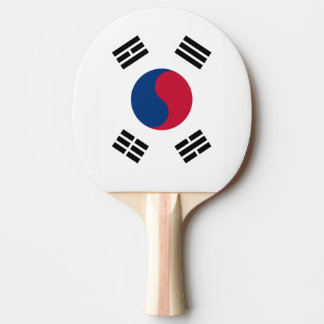 Tennis Koreaans Team Paddle Tafeltennisbatje