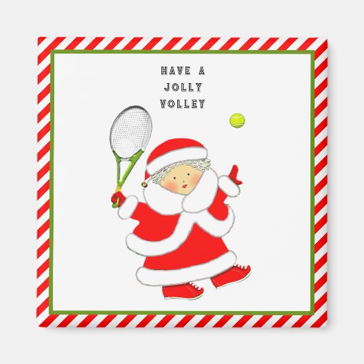 Tennis Kousenstopers Magneet (Voorkant)