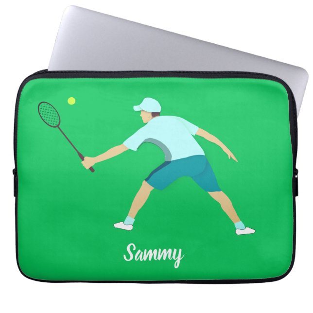 Tennis Laptop Sleeve (Voorkant)