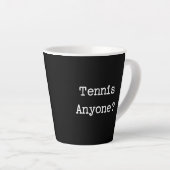 Tennis Latte Mok (Rechterhoek)