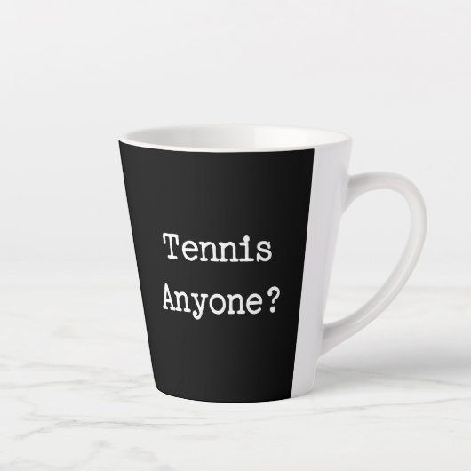Tennis Latte Mok (Rechts)