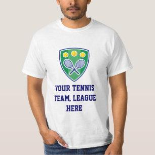 Tennis League T Shirten en Sweaters.  T-shirt