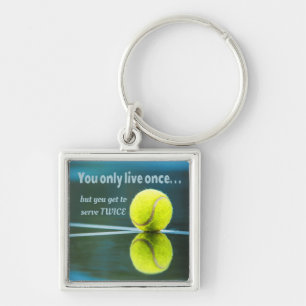 Tennis leeft één keer, twee keer zeven, Tennis B Sleutelhanger