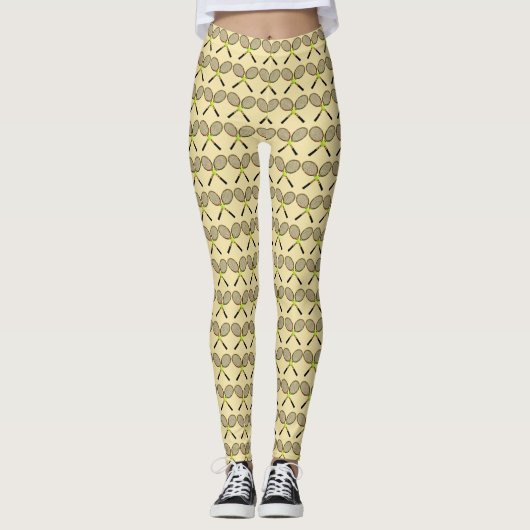 Tennis-Leggings Leggings (Voorkant)