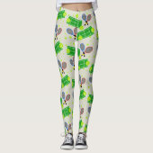 Tennis-Leggings Leggings (Voorkant)