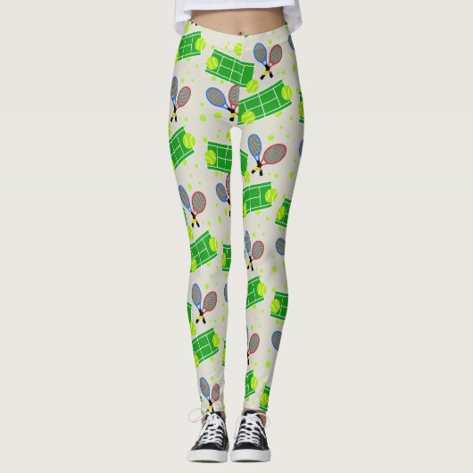 Tennis-Leggings Leggings (Voorkant)