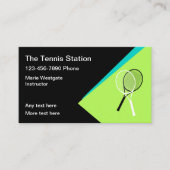 Tennis Lessons Appointment Visitekaartjes (Voorkant)
