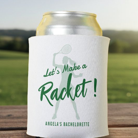 Tennis Let's Make a Racket Bachelorette-feest Blikjeskoeler