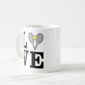 Tennis Liefde Koffiemok (Voorkant links)