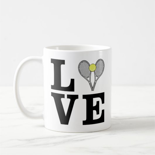 Tennis Liefde Koffiemok (Links)
