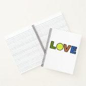 Tennis Liefde Notitieboek (Binnen)