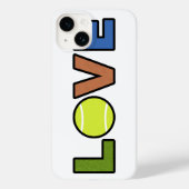 Tennis Liefde Phonehoesje Case-Mate iPhone Case (Achterkant)