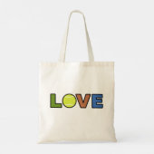 Tennis Liefde Tote Bag (Achterkant)