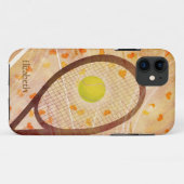 Tennis Liefde Vrouwen Tennis Case-Mate iPhone Case (Achterkant (horizontaal))