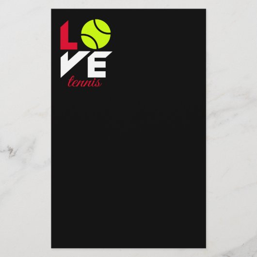 Tennis liefhebben flyer (Voorkant)
