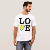 Tennis Liefhebben T-shirt (Voorkant volledig)