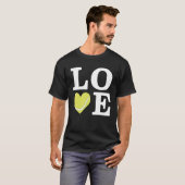 Tennis Liefhebber T-shirt (Voorkant volledig)
