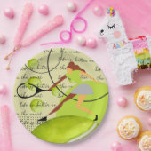 Tennis Life is beter voor de vrouwelijke rechtbank Papieren Bordje (Feest)