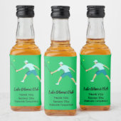 Tennis Likeurfles Etiket (Flessen)