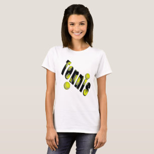 Tennis Logo en ballen, T-shirt
