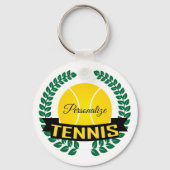 Tennis Logo Krans Sleutelhanger (Achterkant)