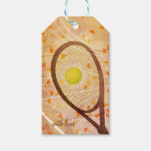 Tennis Love Cadeaulabel (Voorkant)