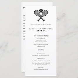 Tennis Love Ceremony Programma