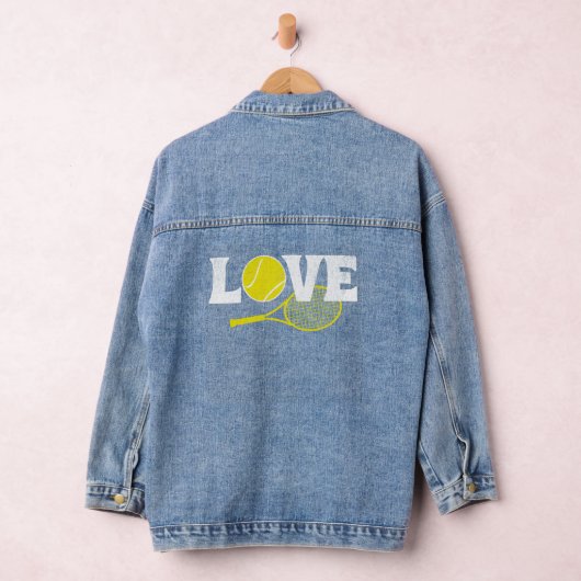 Tennis Love Denim Jacket (Hangar)