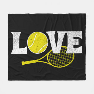 Tennis Love Fleece Deken