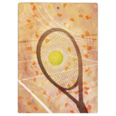 Tennis Love girl tennis Klembord (Achterkant)