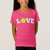 Tennis LOVE Girls T-Shirt (Voorkant)