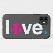 Tennis Love Iphone 5/5s Hoesje (Achterkant (horizontaal))