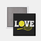 Tennis Love Magneet (Voorkant / Achterkant)