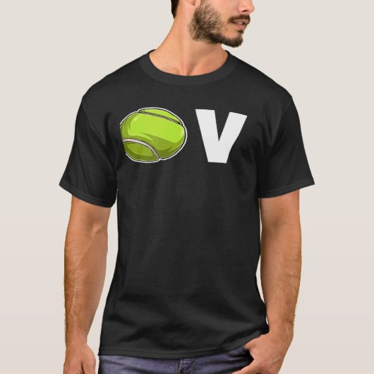 Tennis Love Player Professional Trainer Tennis T-shirt (Voorkant)