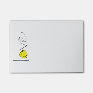 Tennis Love Post-its Post-it® Notes