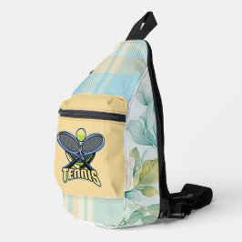 "Tennis Love" Print gesneden naaizak Sling Bag