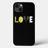 Tennis Love Racket Ball Case-Mate iPhone Case (Achterkant)