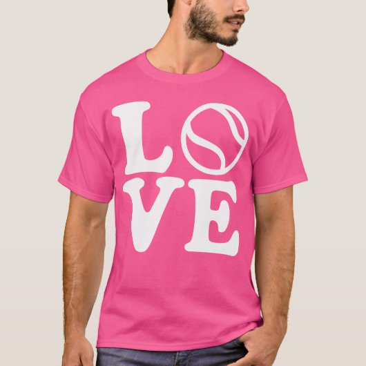Tennis Love T-shirt (Voorkant)
