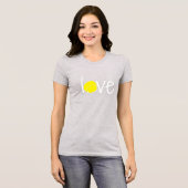 Tennis "Love" T-shirt (Voorkant volledig)