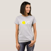 Tennis "Love" T-shirt (Voorkant volledig)