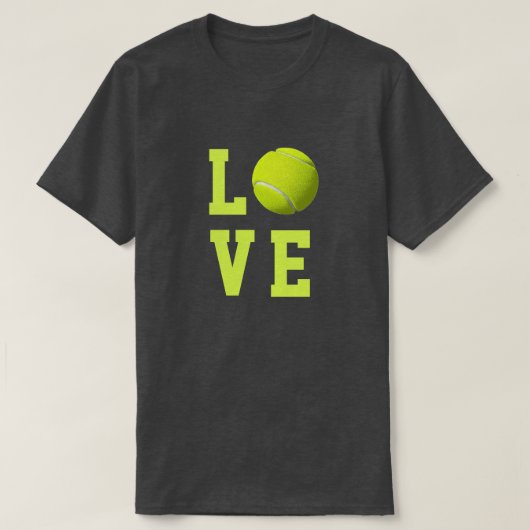 Tennis Love  T-shirt (Design voorkant)