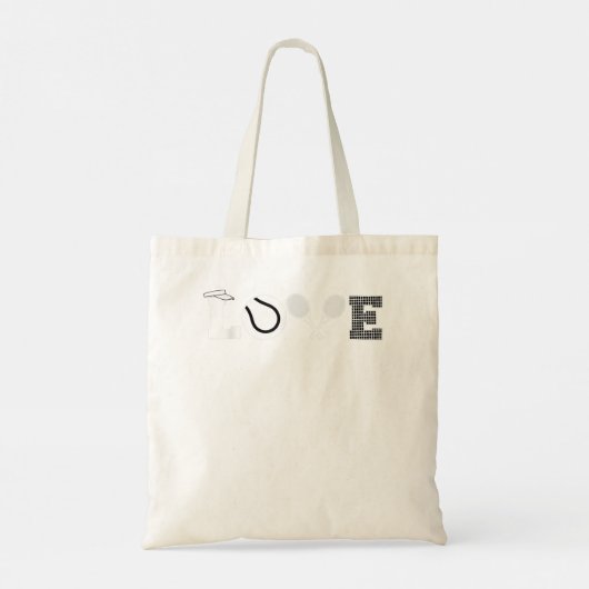 Tennis Love - Tennis Fan Tennis Player Gift Tennis Tote Bag (Achterkant)